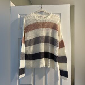 C&C California Women's Striped Sweater